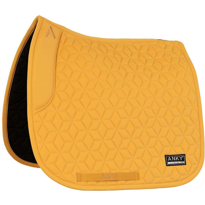 ANKY Saddlepad Nylon XB242114 Dressage Spruce Yellow