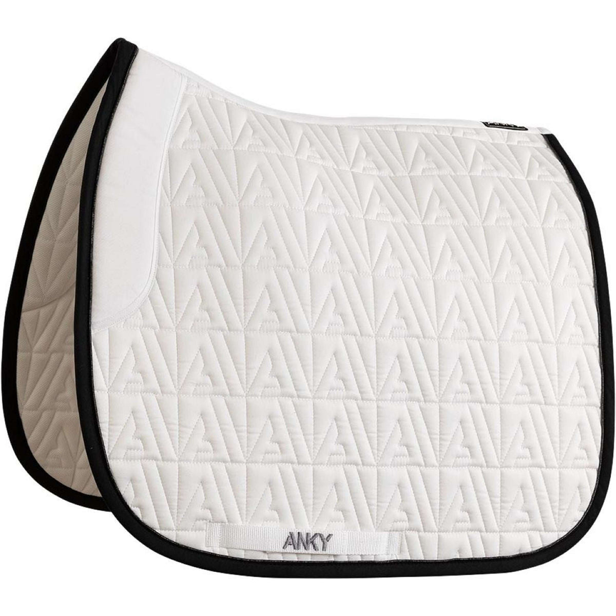 ANKY Saddlepad Twill Dressage White/Black