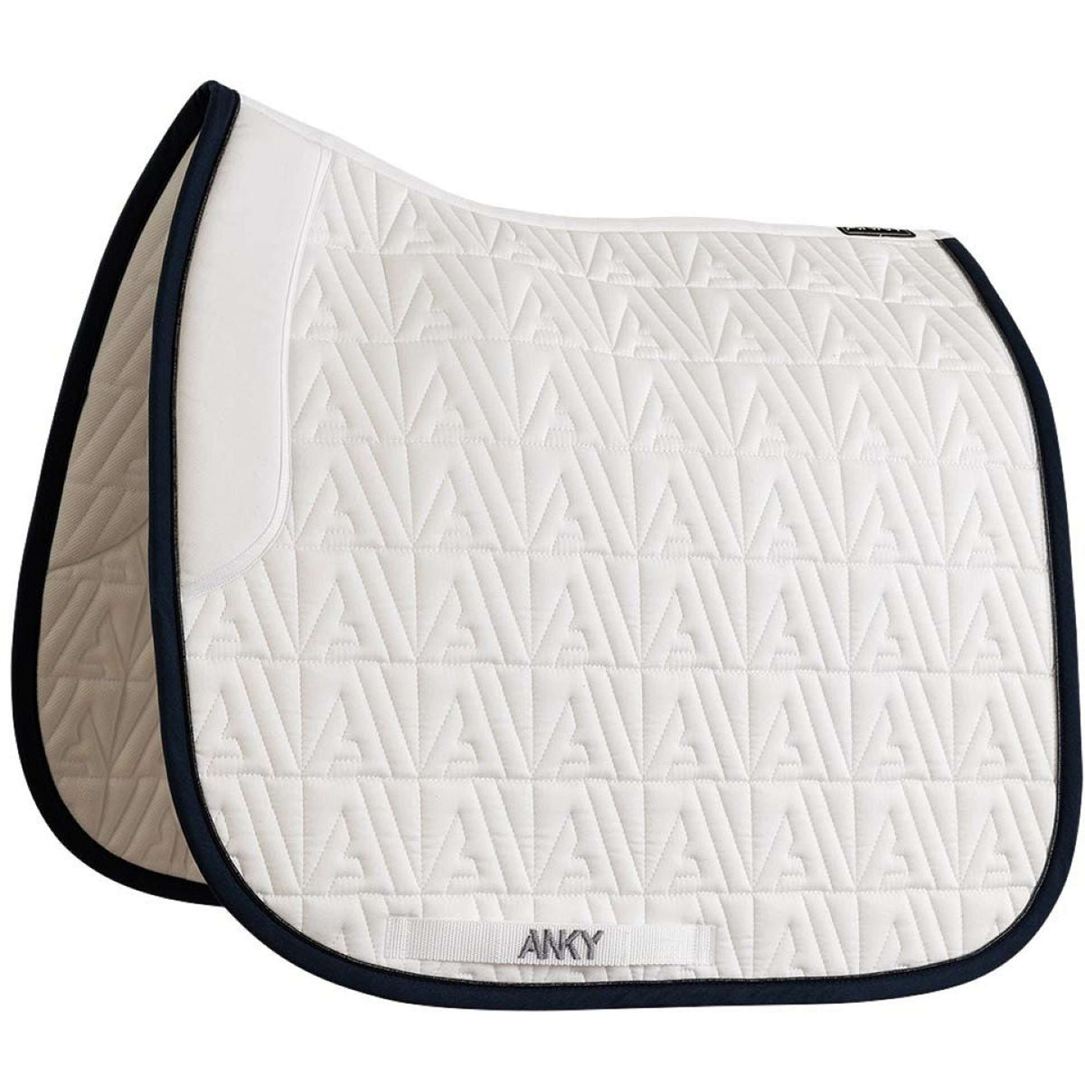 ANKY Saddlepad Twill Dressage White/Navy