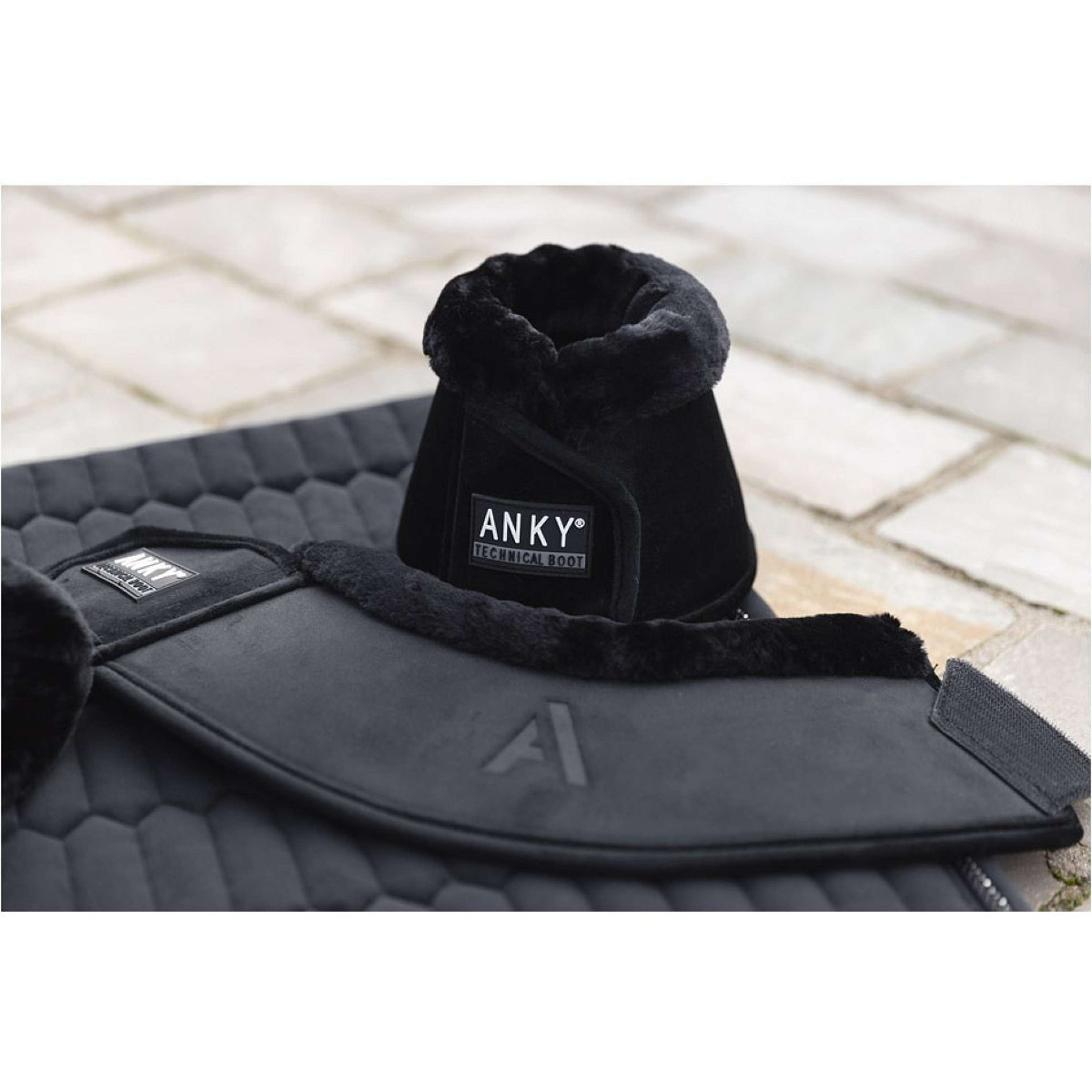 ANKY Bell Boots Velvet Fur ATB242004 Black