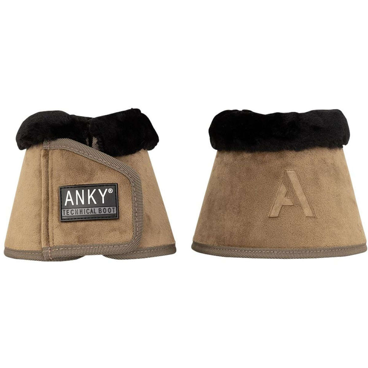 ANKY Bell Boots Velvet Fur ATB242004 Teak