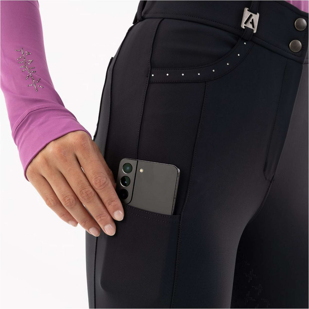 ANKY Breeches Narrative XR242102 Full Grip Black