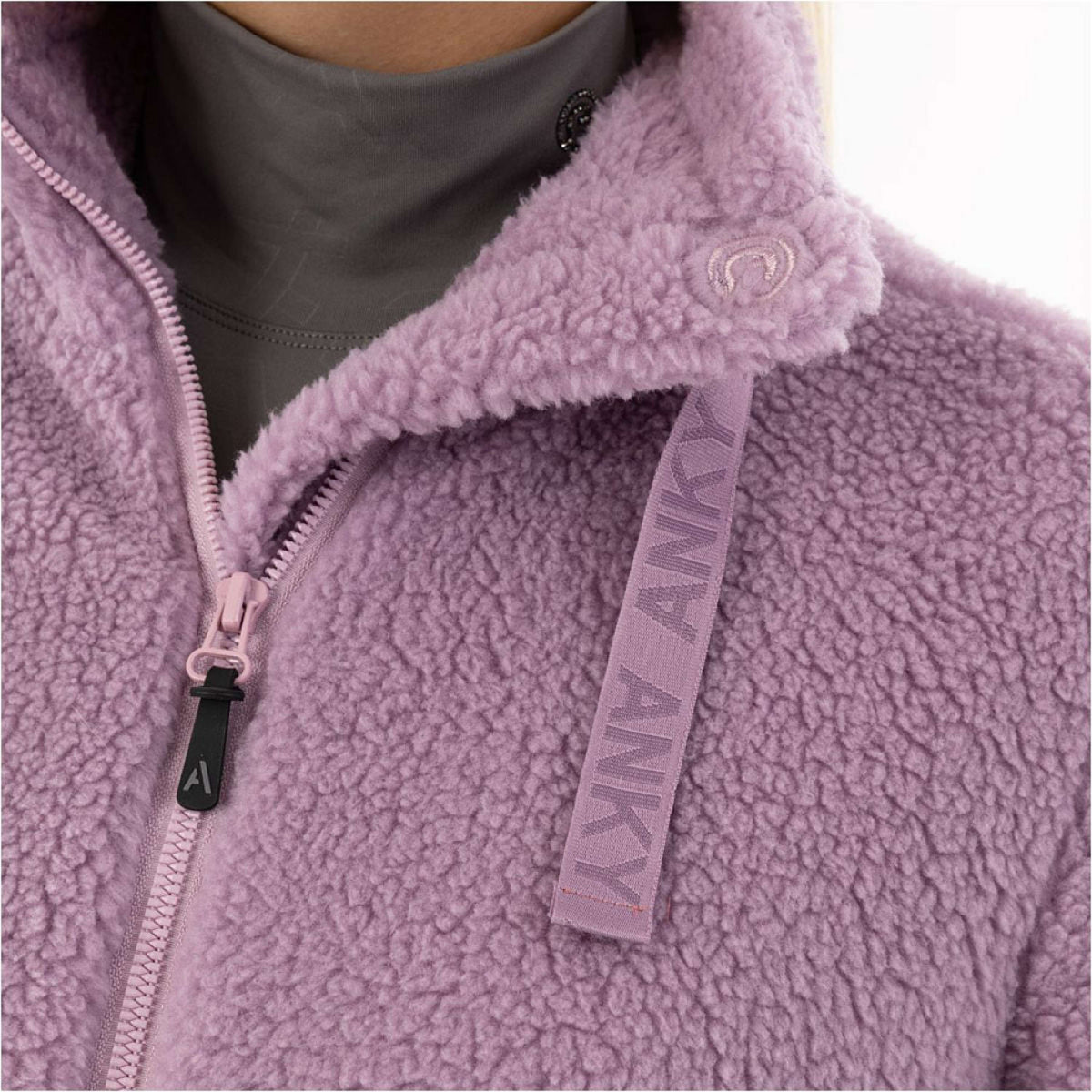 ANKY Zip-Hoodie Teddy ATC242106 Lavender Herb