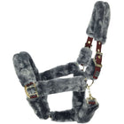 Bucas Halter Show-Line Full Fur Burgundy/Black