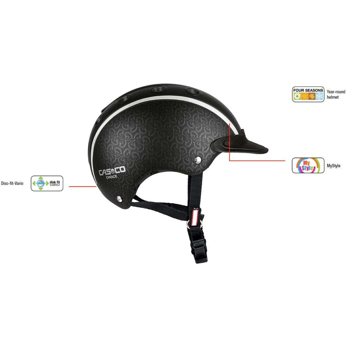 Casco Cap Choice Turnier Black