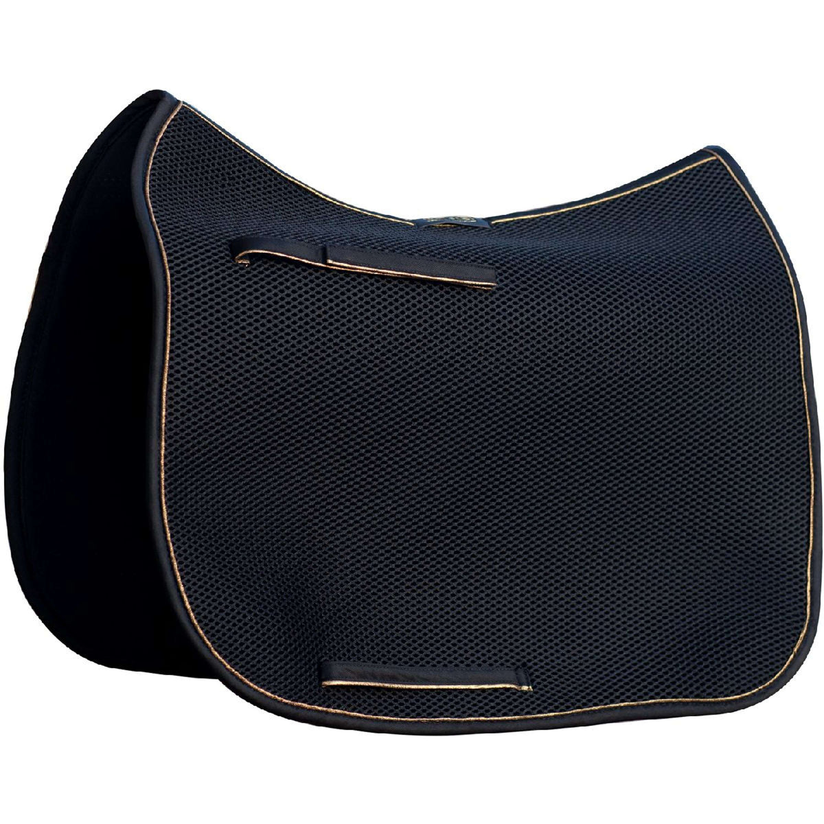 Cal Rei Saddlepad Diamond Dressage Black/Gold