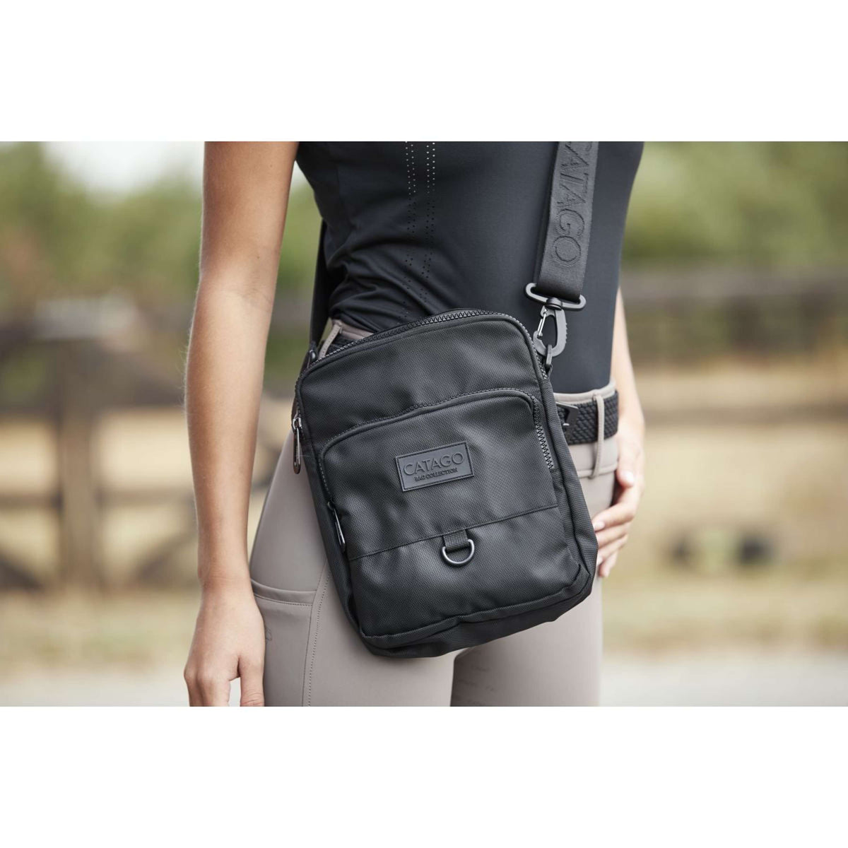 Catago Crossbody Bag Black