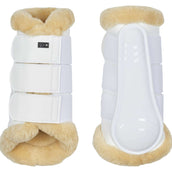 Catago Leg protection with Fake Fur White