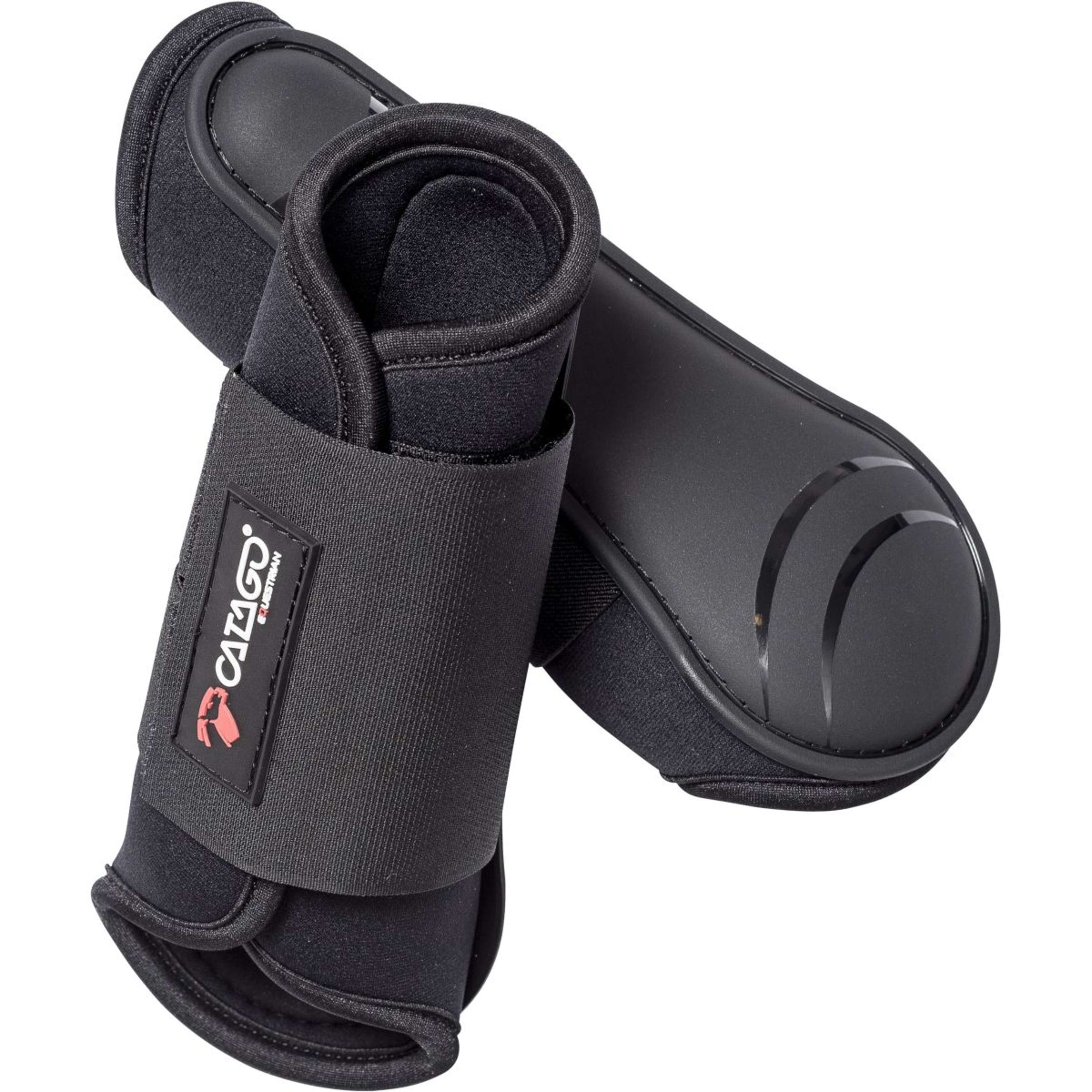 Catago Tendon Boots Neoprene Black