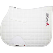 Catago Saddlepad FIR-Tech Embroidered General Purpose White/Black