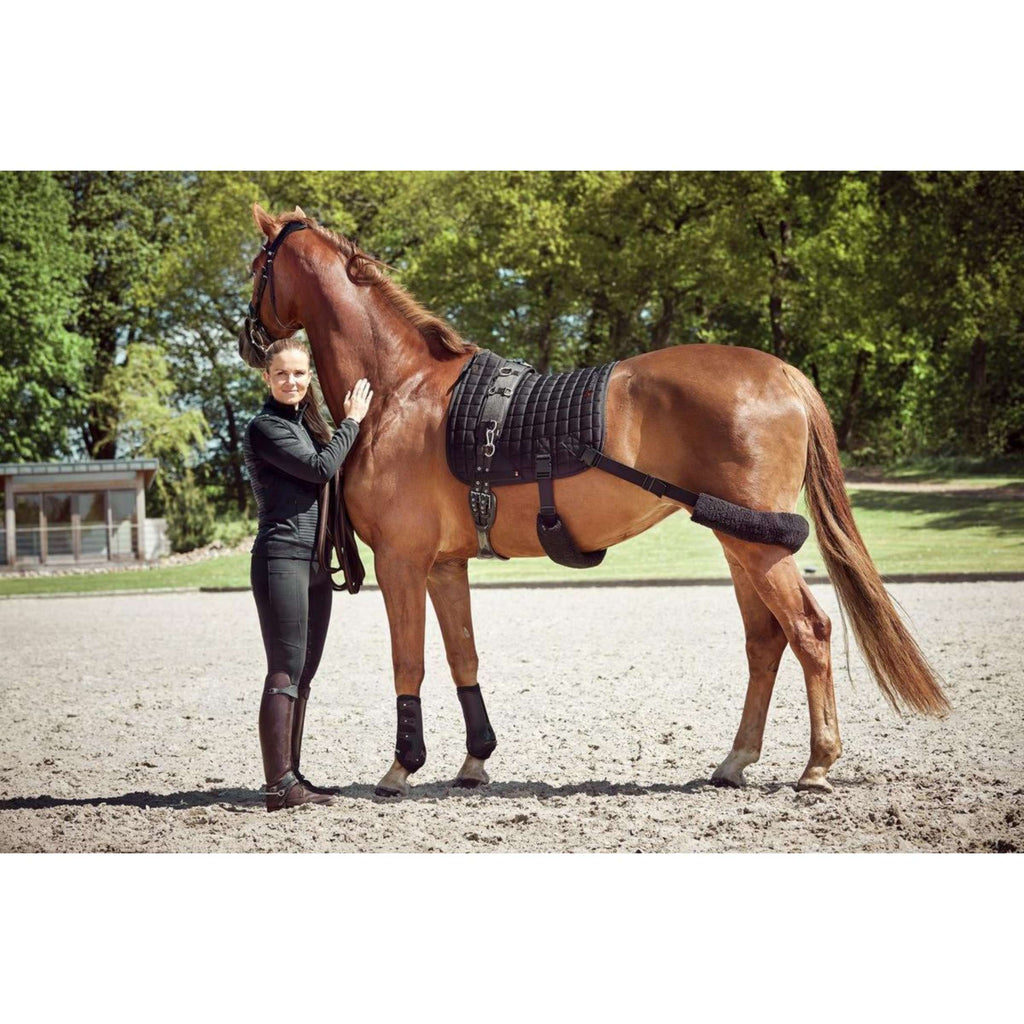 Catago Saddlepad FIR-Tech with Elastic General Purpose Black