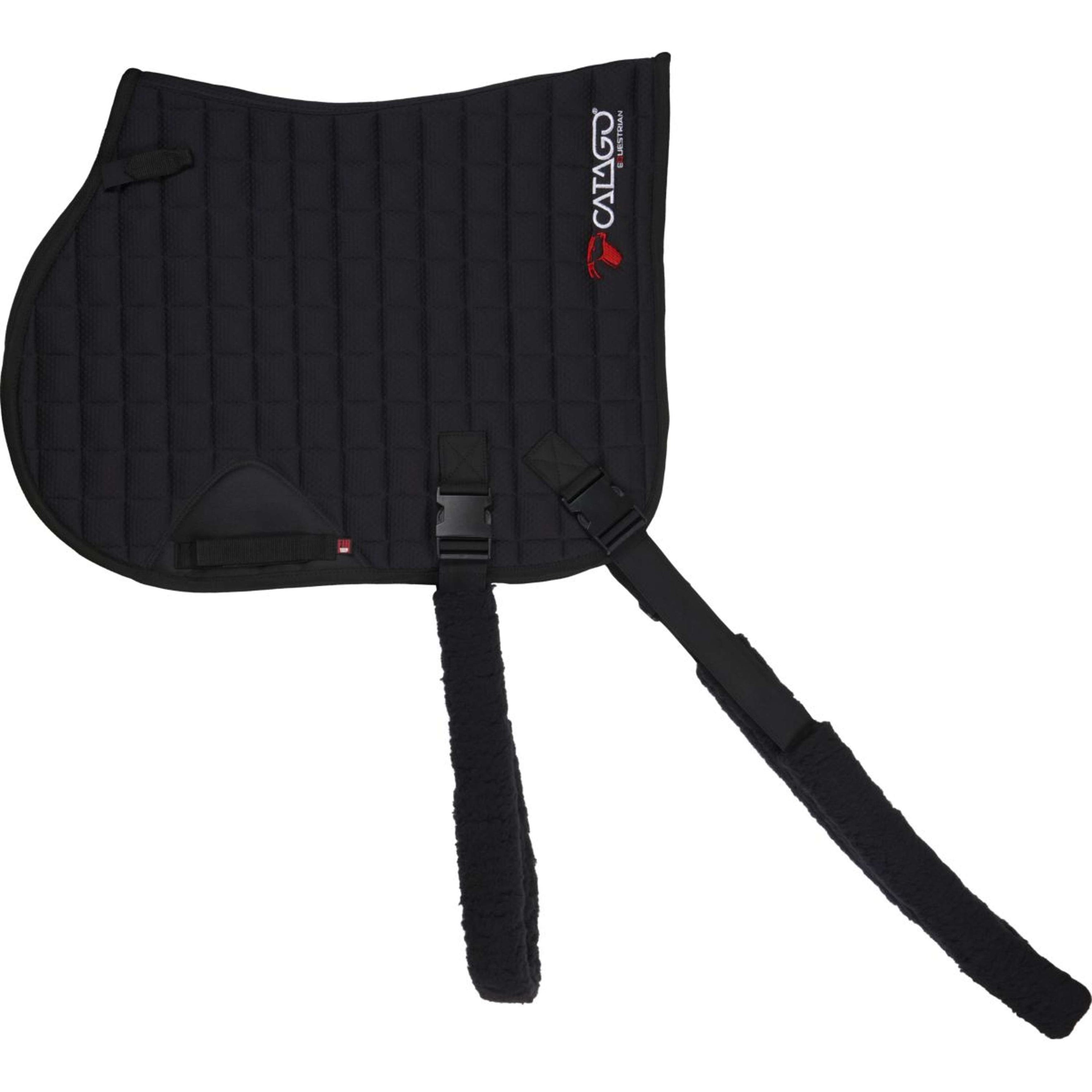 Catago Saddlepad FIR-Tech with Elastic General Purpose Black