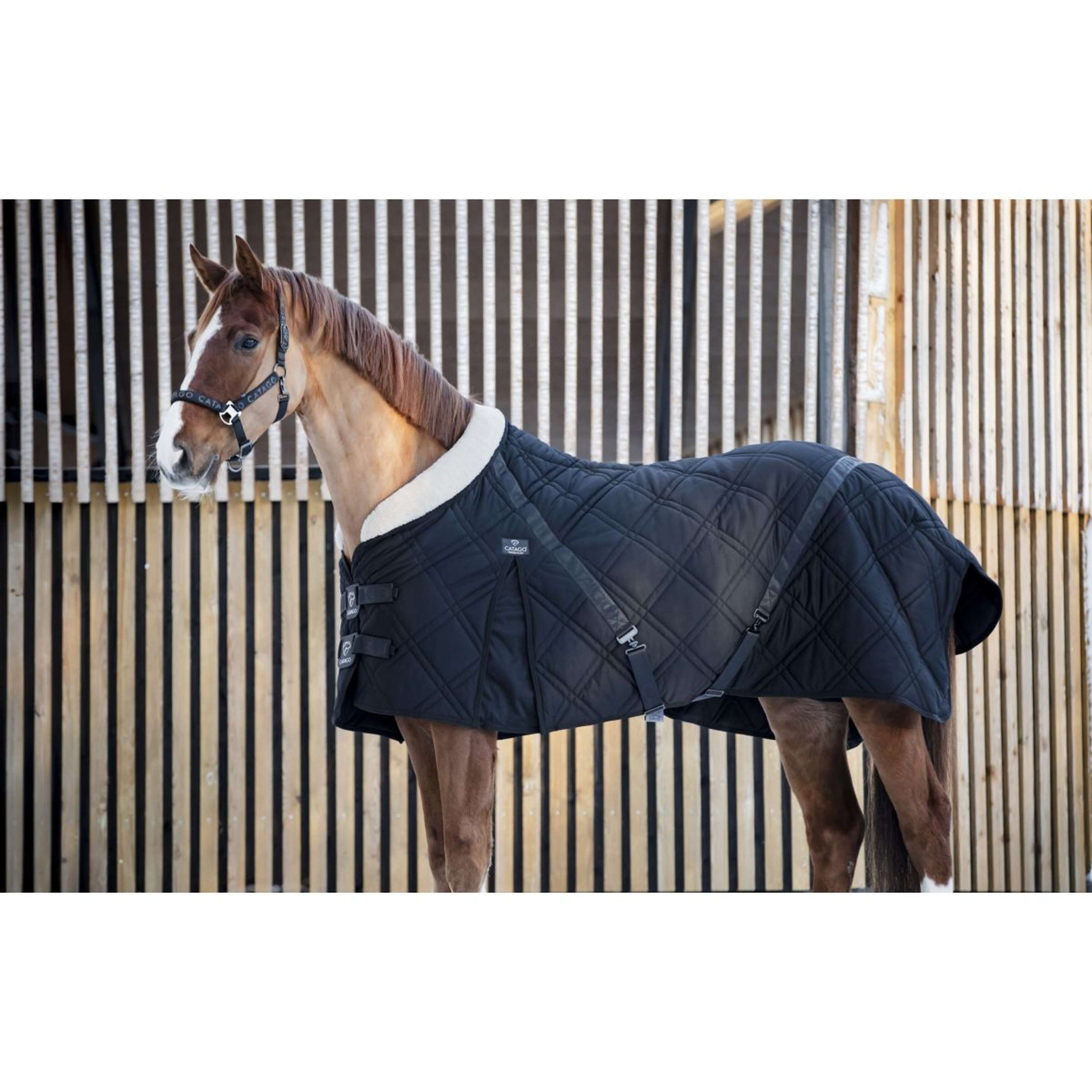 Catago Stable Rug FIR-Tech 2.0 with Neck Black