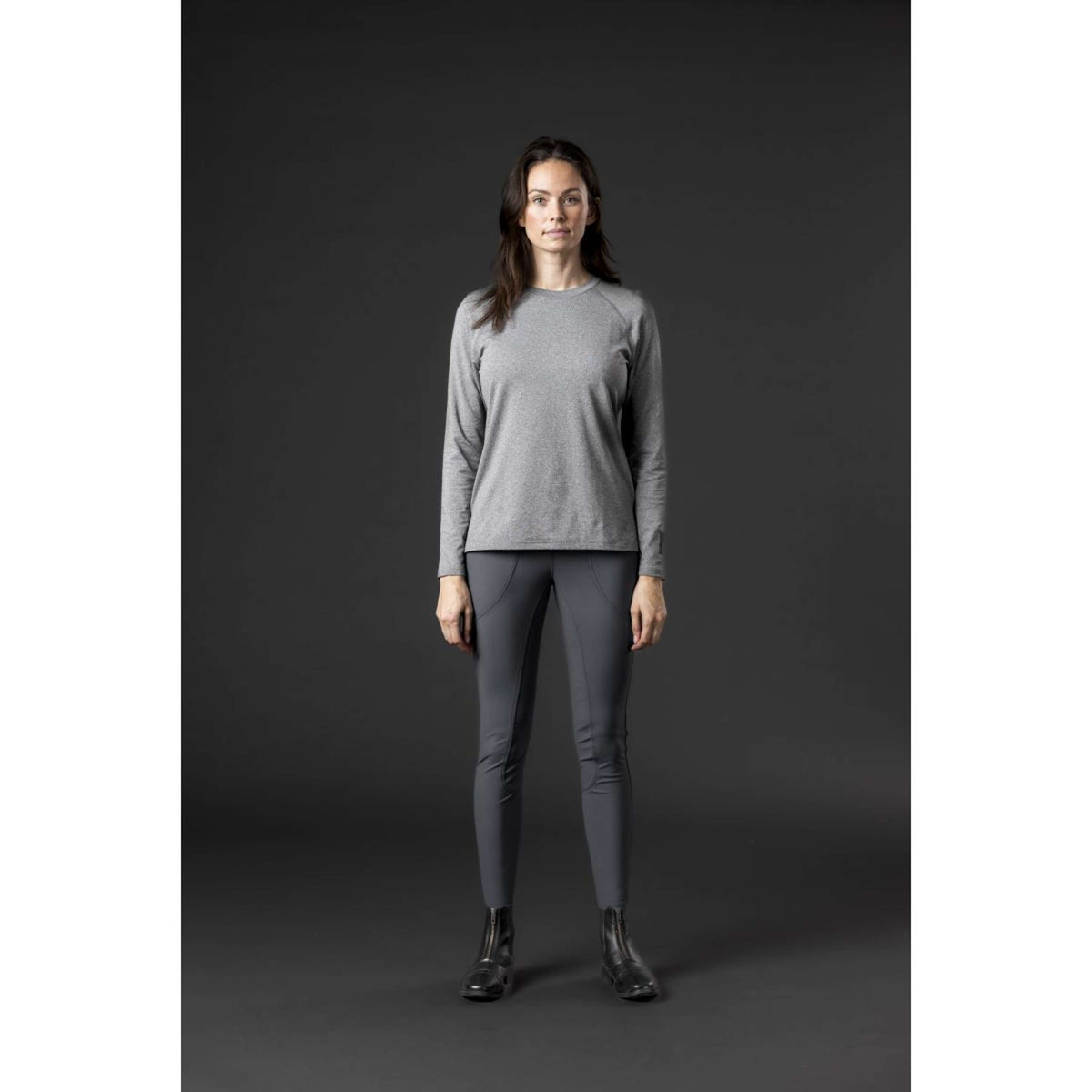 Catago Long Sleeve Audrey Grey Melange