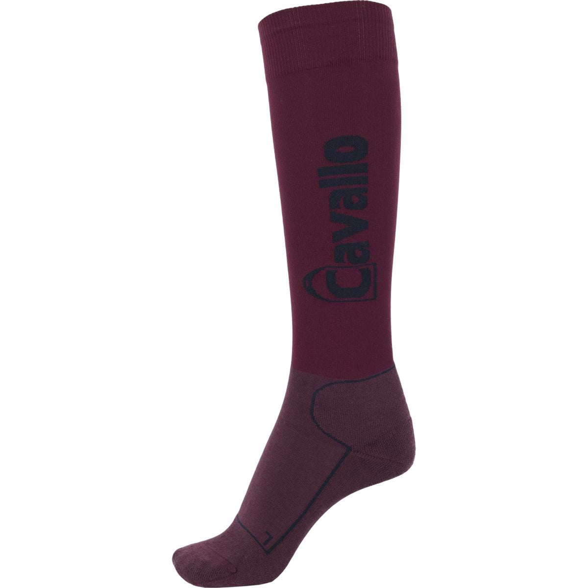 Cavallo Socks CavalSimo Red Wine/Dark Blue