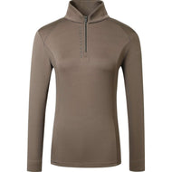 Covalliero Long Sleeve AW24 Active Coffee-Brown