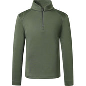 Covalliero Long Sleeve AW24 Active Kids Opal Green