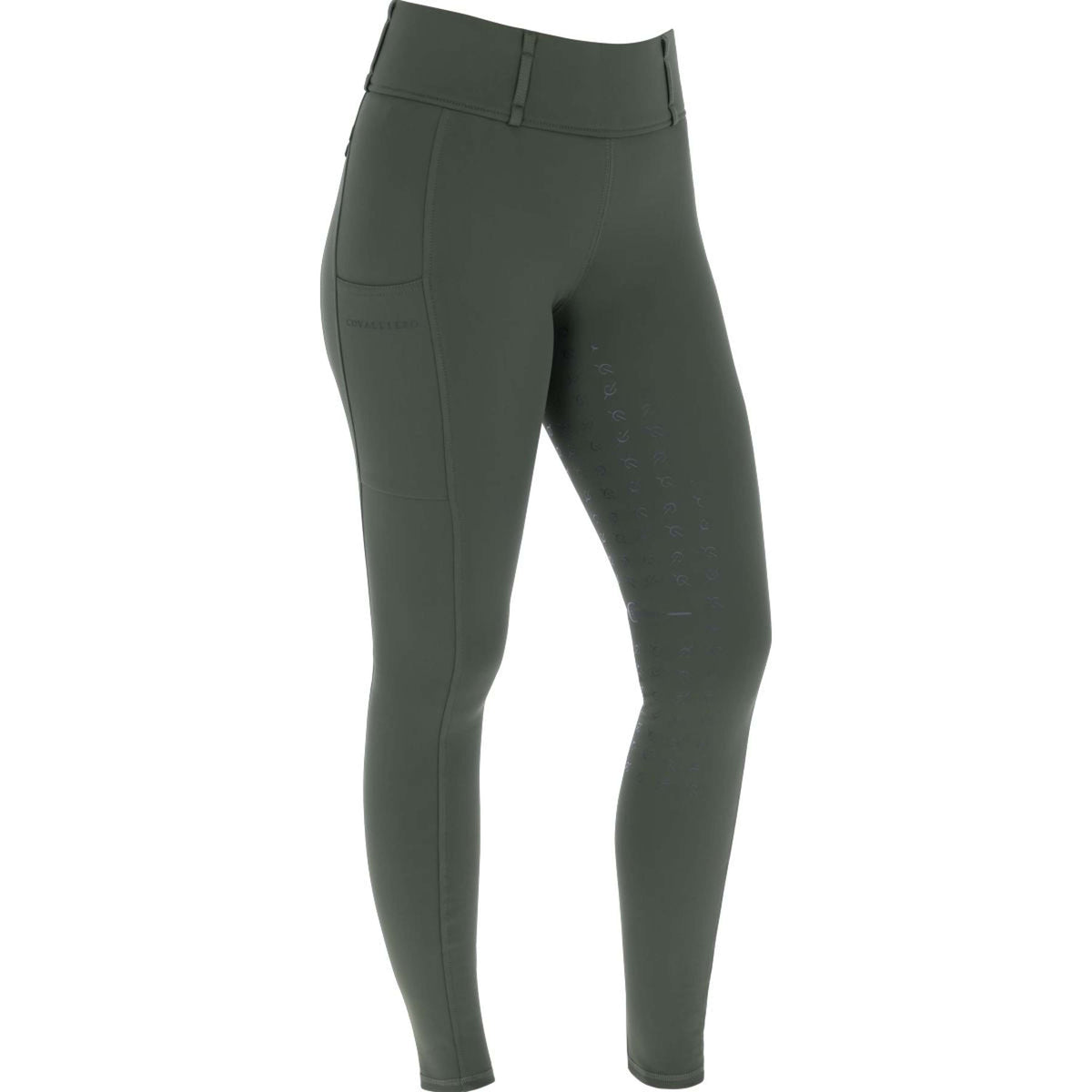 Covalliero Riding Legging AW24 Full Grip Opal Green