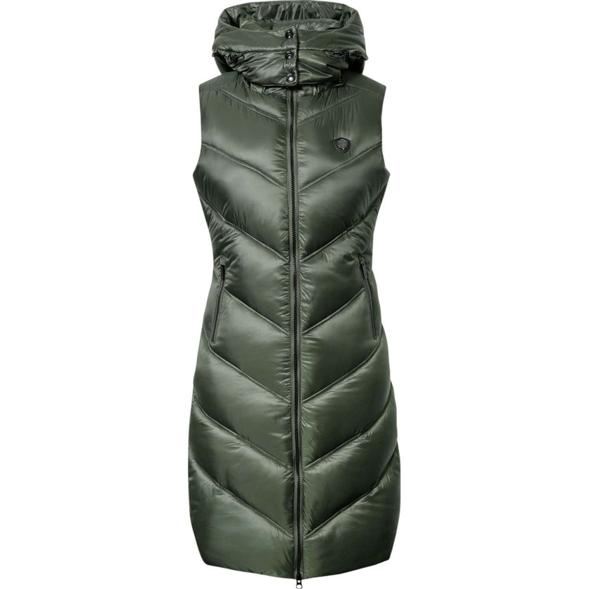 Covalliero Bodywamer AW24 Long Opal Green