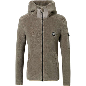 Covalliero Zip-Hoodie AW24 Taupe