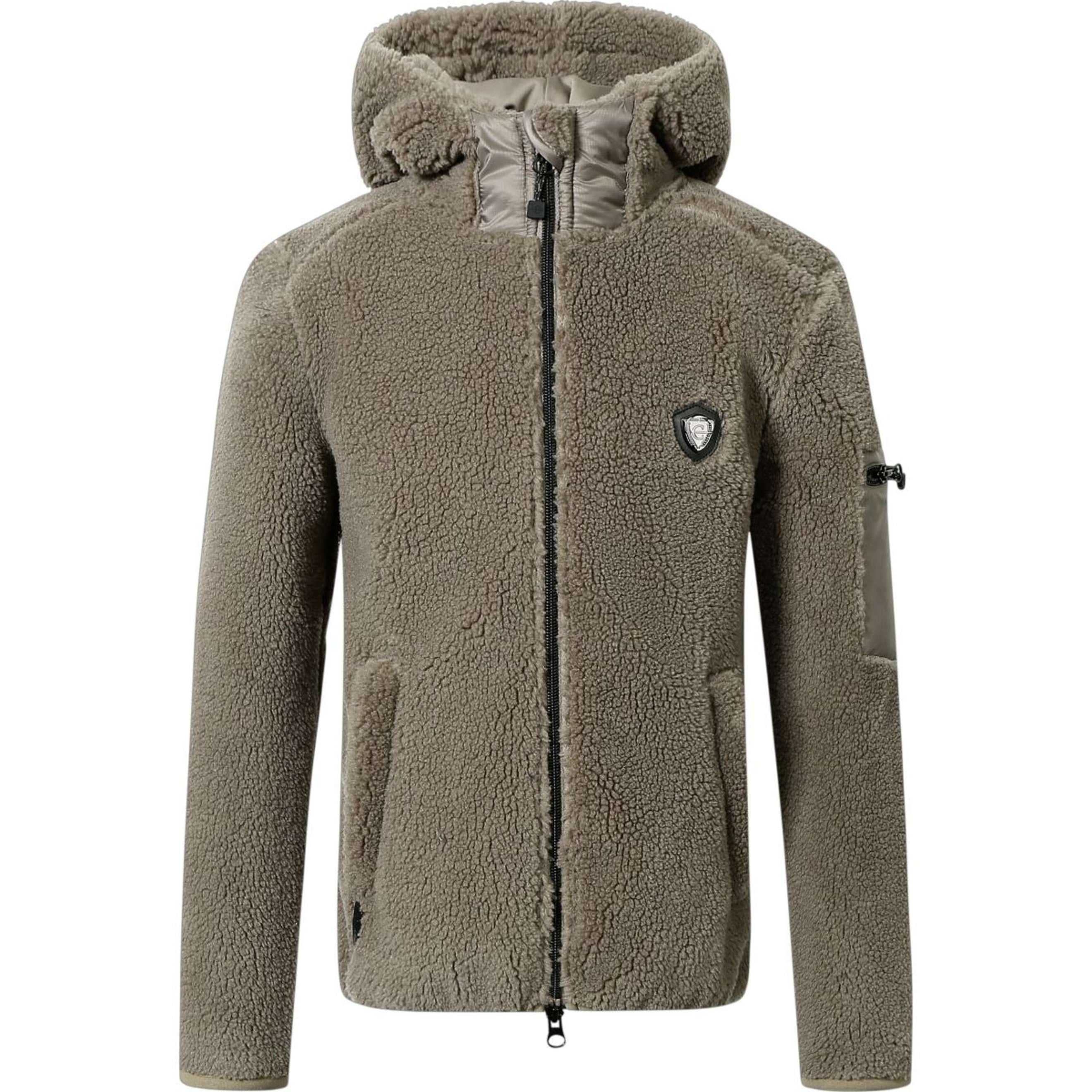 Covalliero Zip-Hoodie AW24 Kids Taupe