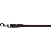 Covalliero Lead Rope AW24 with a Carabiner Coffee-Brown