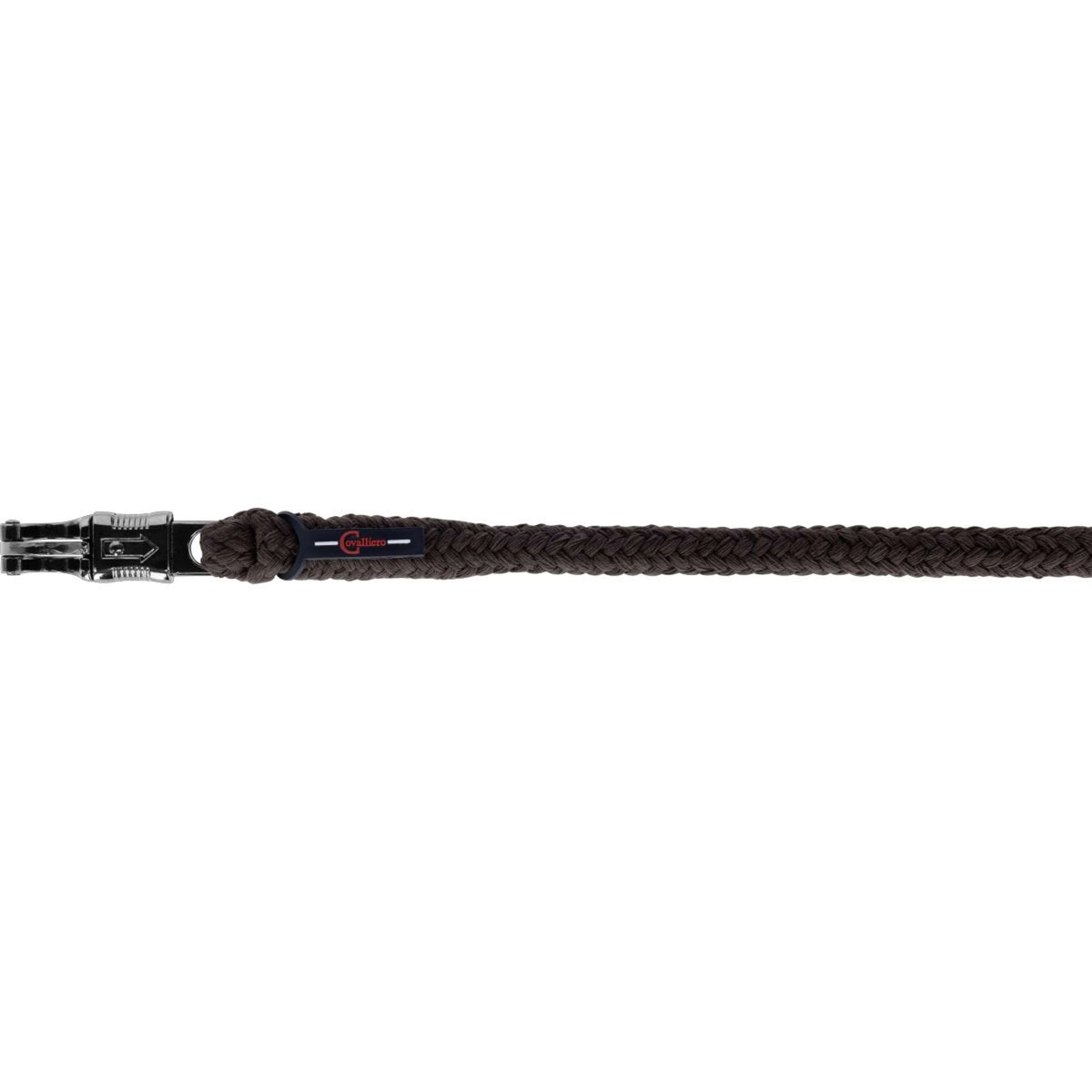 Covalliero Lead Rope AW24 with a Panic Snap Coffee-Brown