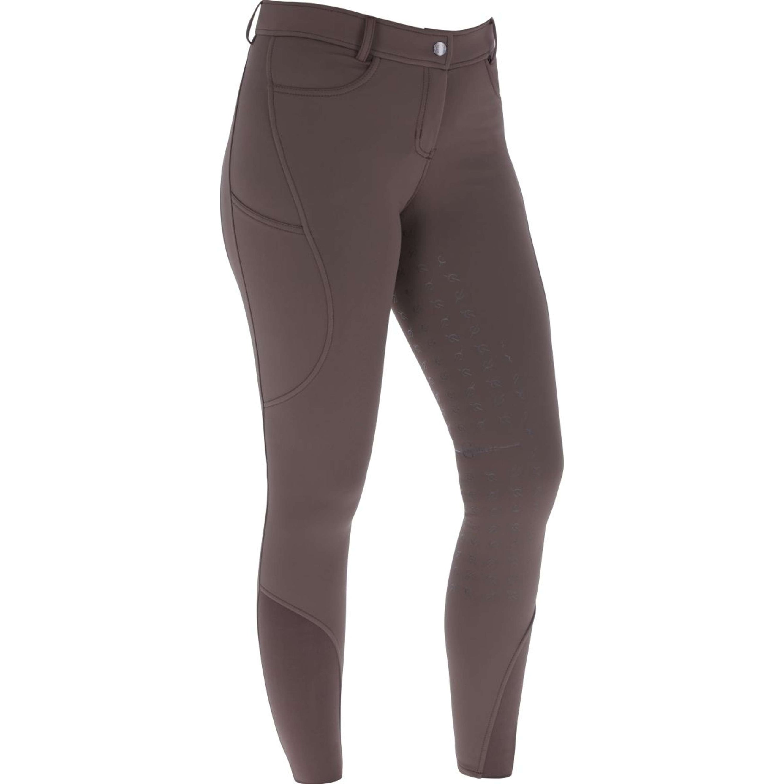 Covalliero Breeches AW24 Grip Coffee-Brown