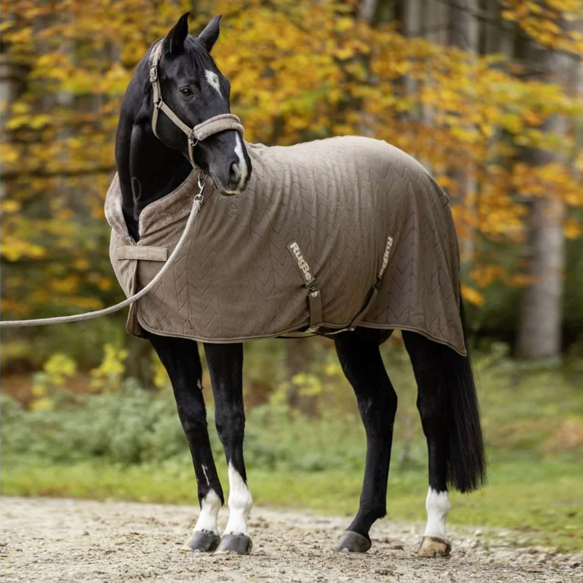 Covalliero Fleece Rug AW24 Taupe