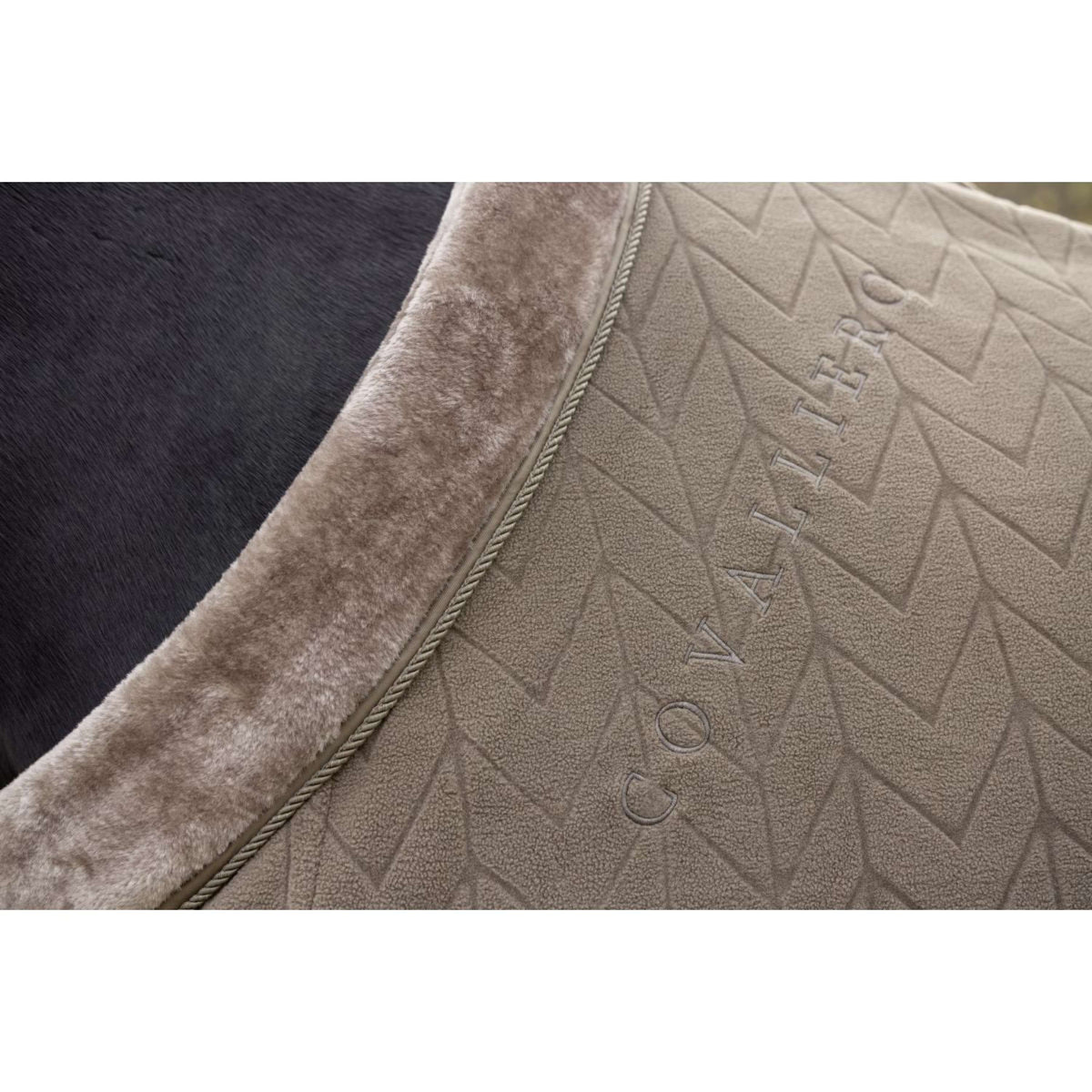 Covalliero Fleece Rug AW24 Taupe