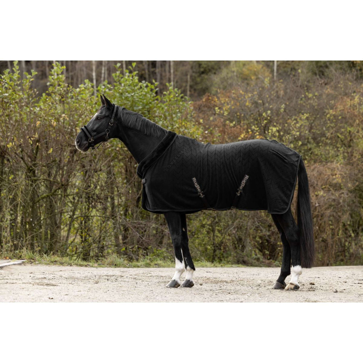 Covalliero Fleece Rug AW24 Black