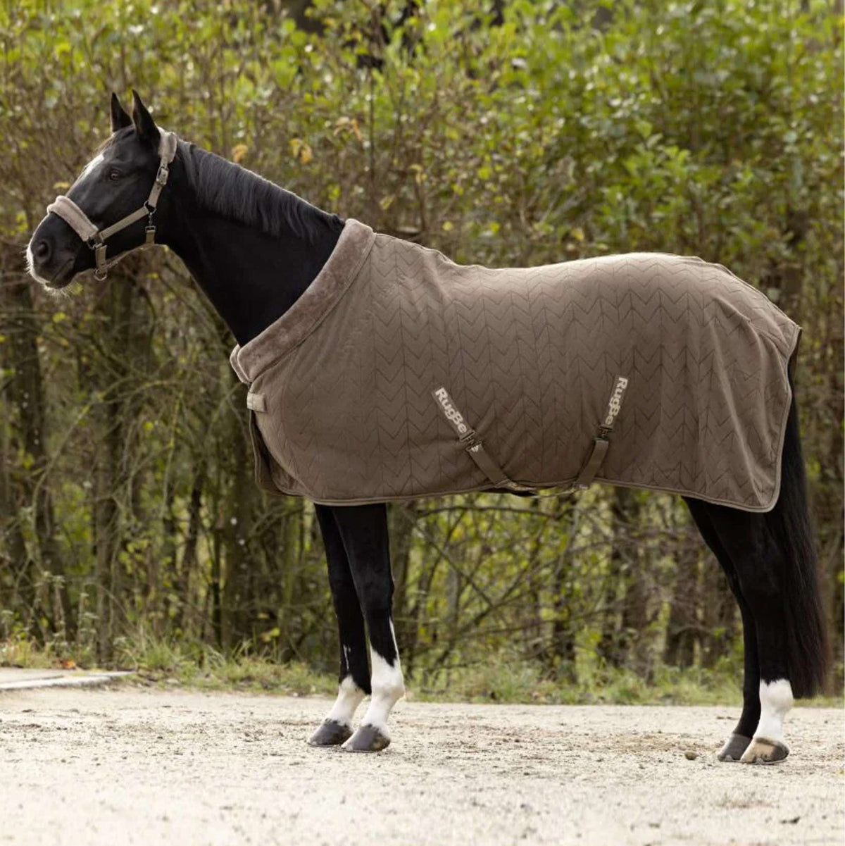 Covalliero Fleece Rug AW24 Taupe