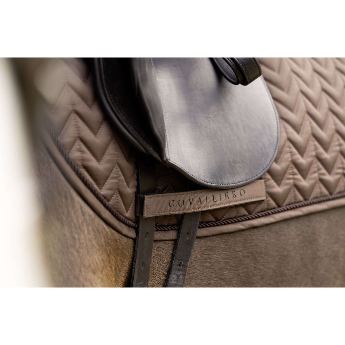 Covalliero Saddlepad AW24 General Purpose Coffee-Brown