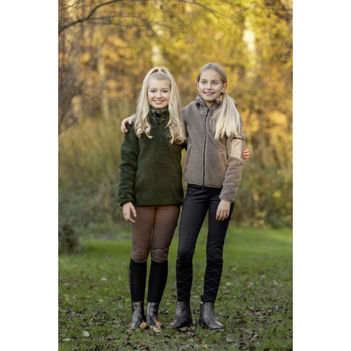 Covalliero Sweater AW24 Kids Opal Green