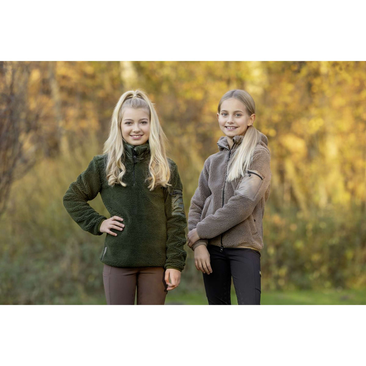 Covalliero Sweater AW24 Kids Opal Green