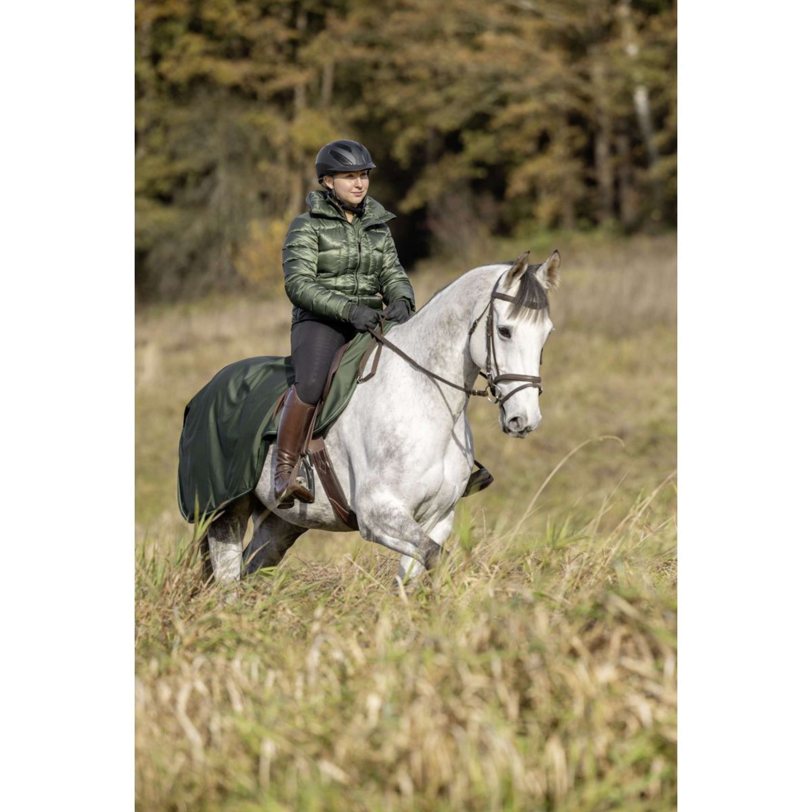 Covalliero Exercise Rug AW24 Opal Green