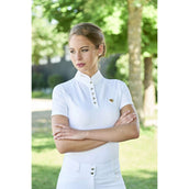 Covalliero Competition Shirt Goldana Ladies White