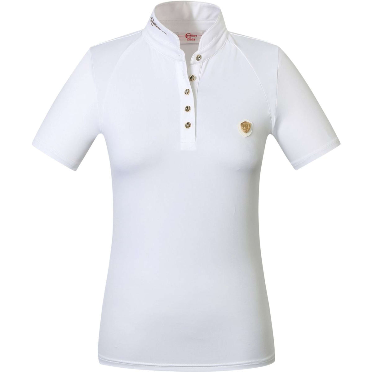 Covalliero Competition Shirt Goldana White