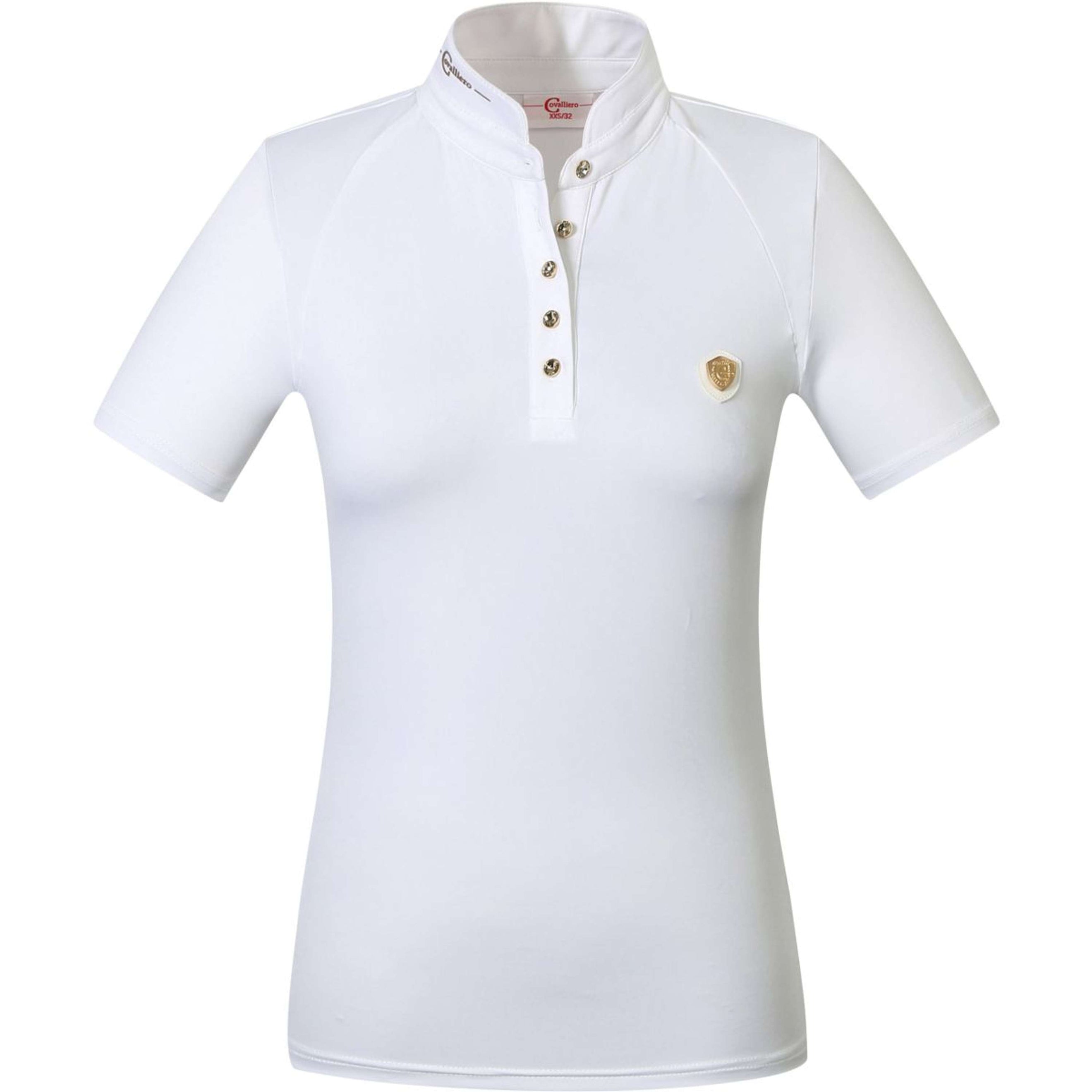 Covalliero Competition Shirt Goldana Ladies White