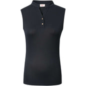 Covalliero Sleeveless Poloshirt Dark Navy