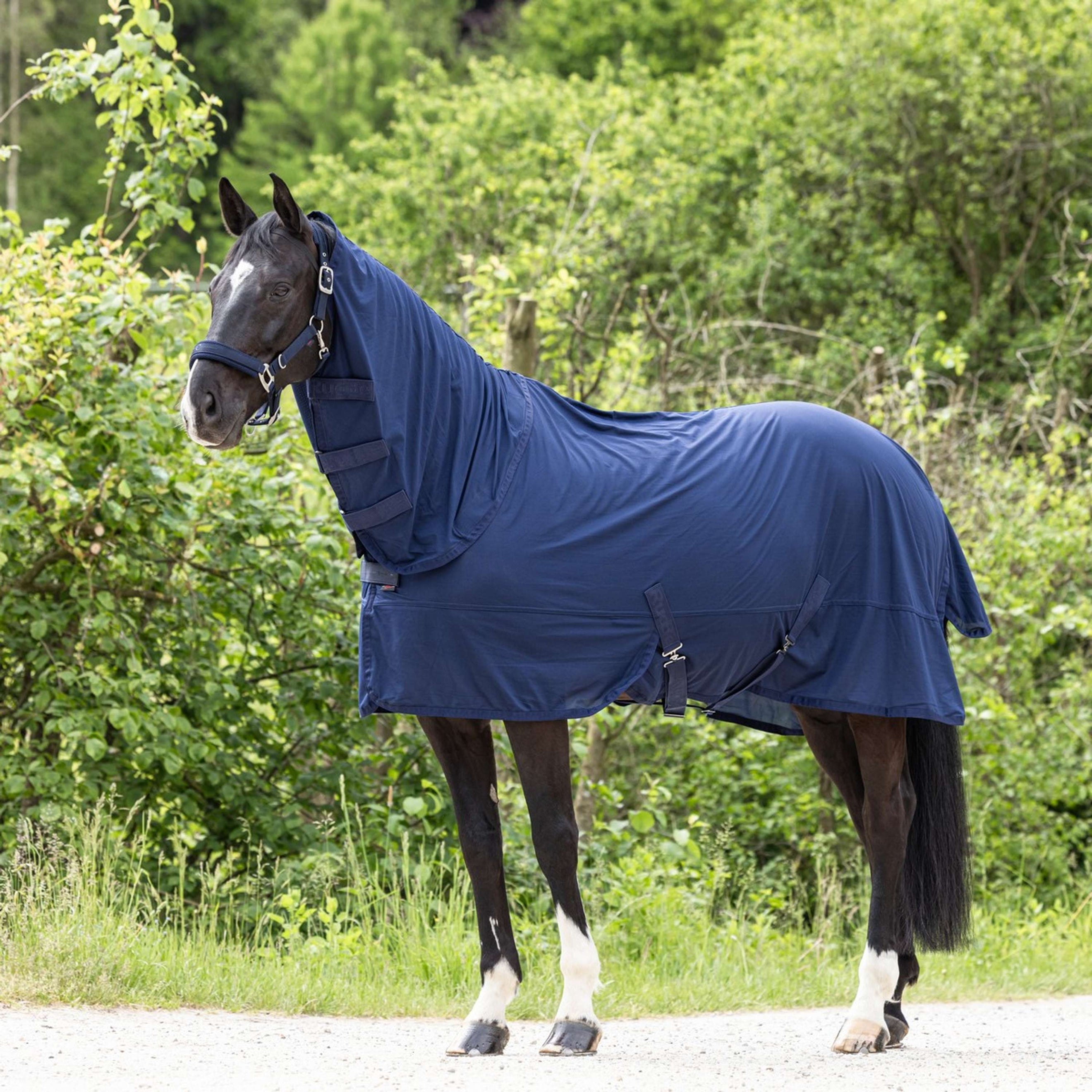 Covalliero Fly Rug Dark Navy