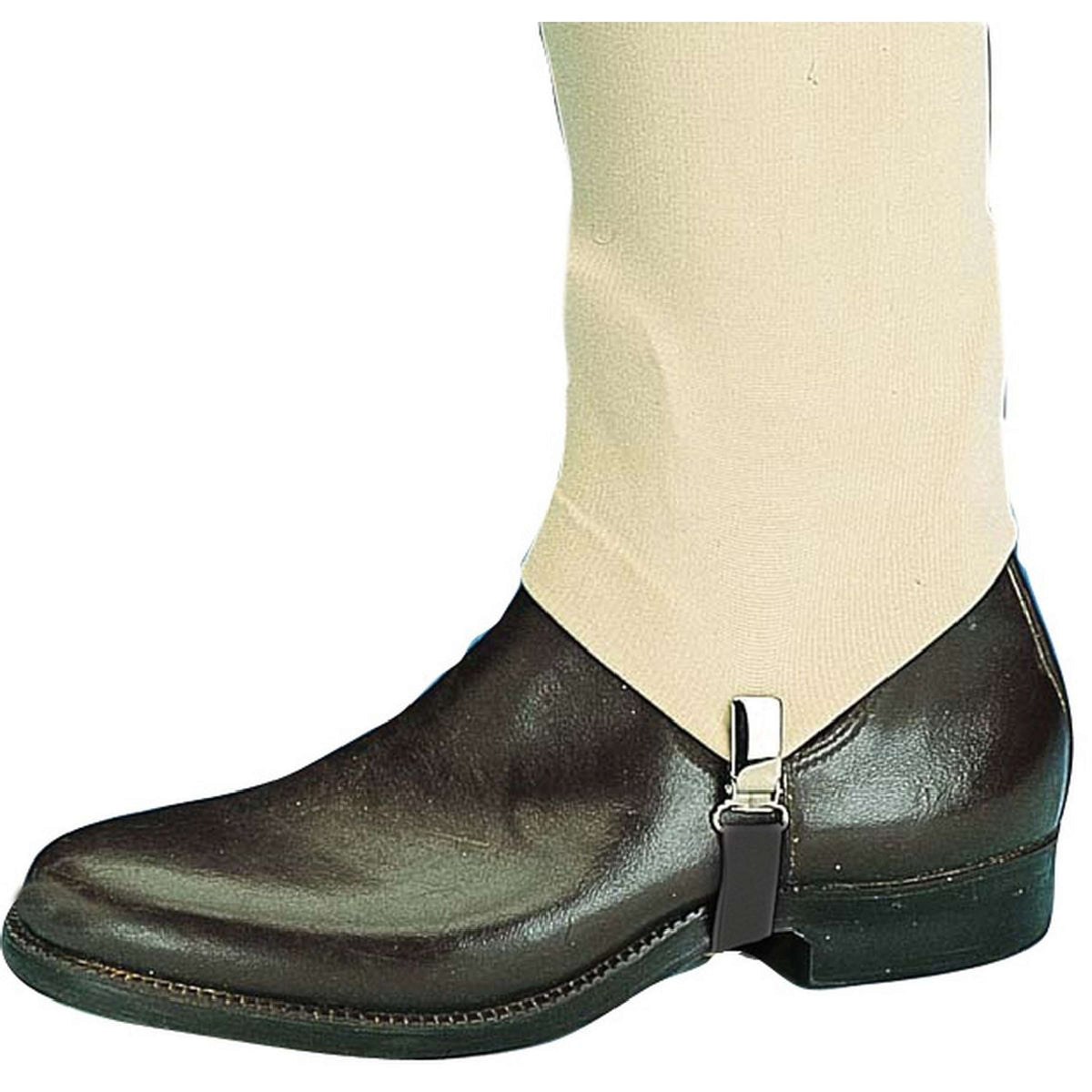 Dublin Jodhpurs Clips Elastic Brown