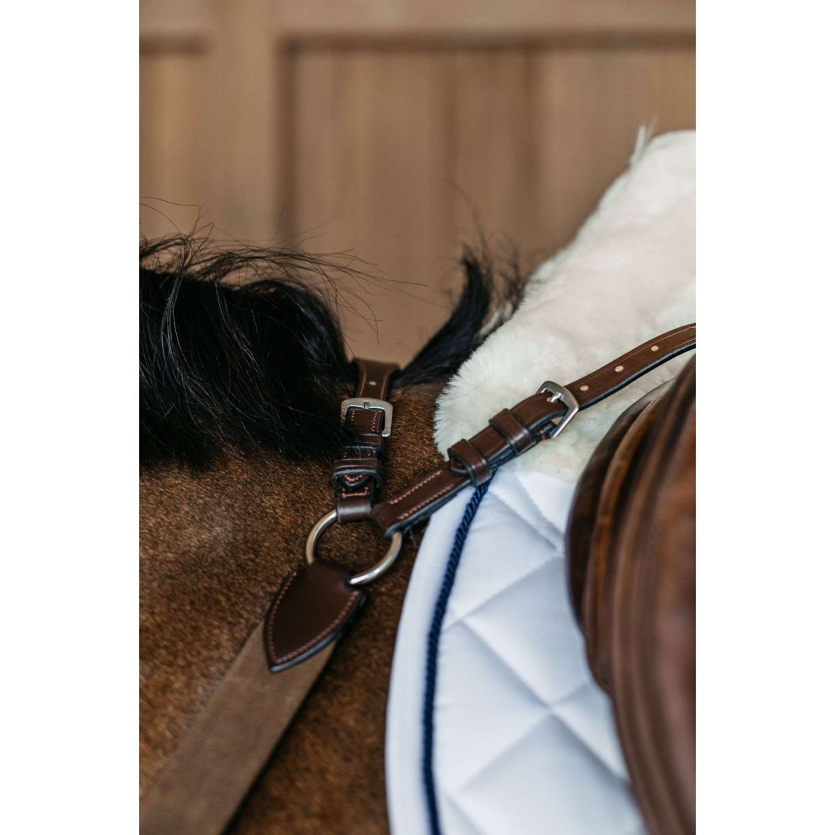 Dyon Saddlepad Skin Friendly Jumping White