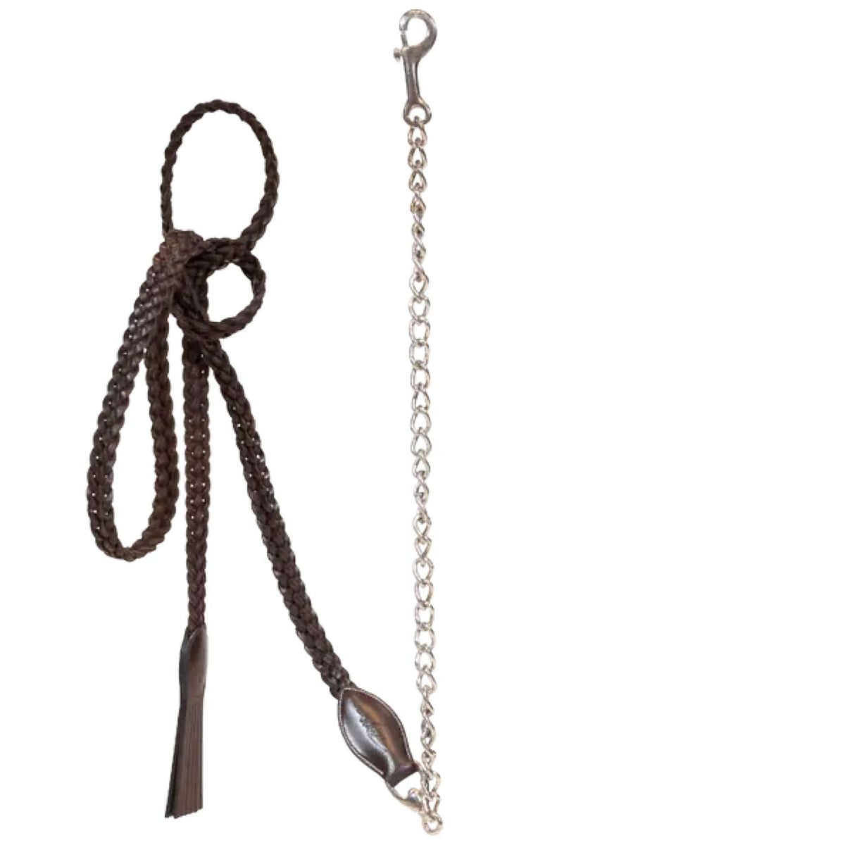 Dyon Lead Rope with Chain Brown