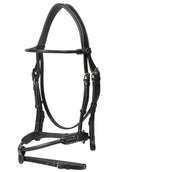 Dyon Bridle Round Leather Black