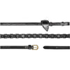 Dyon Reins 1/2 Braided Black