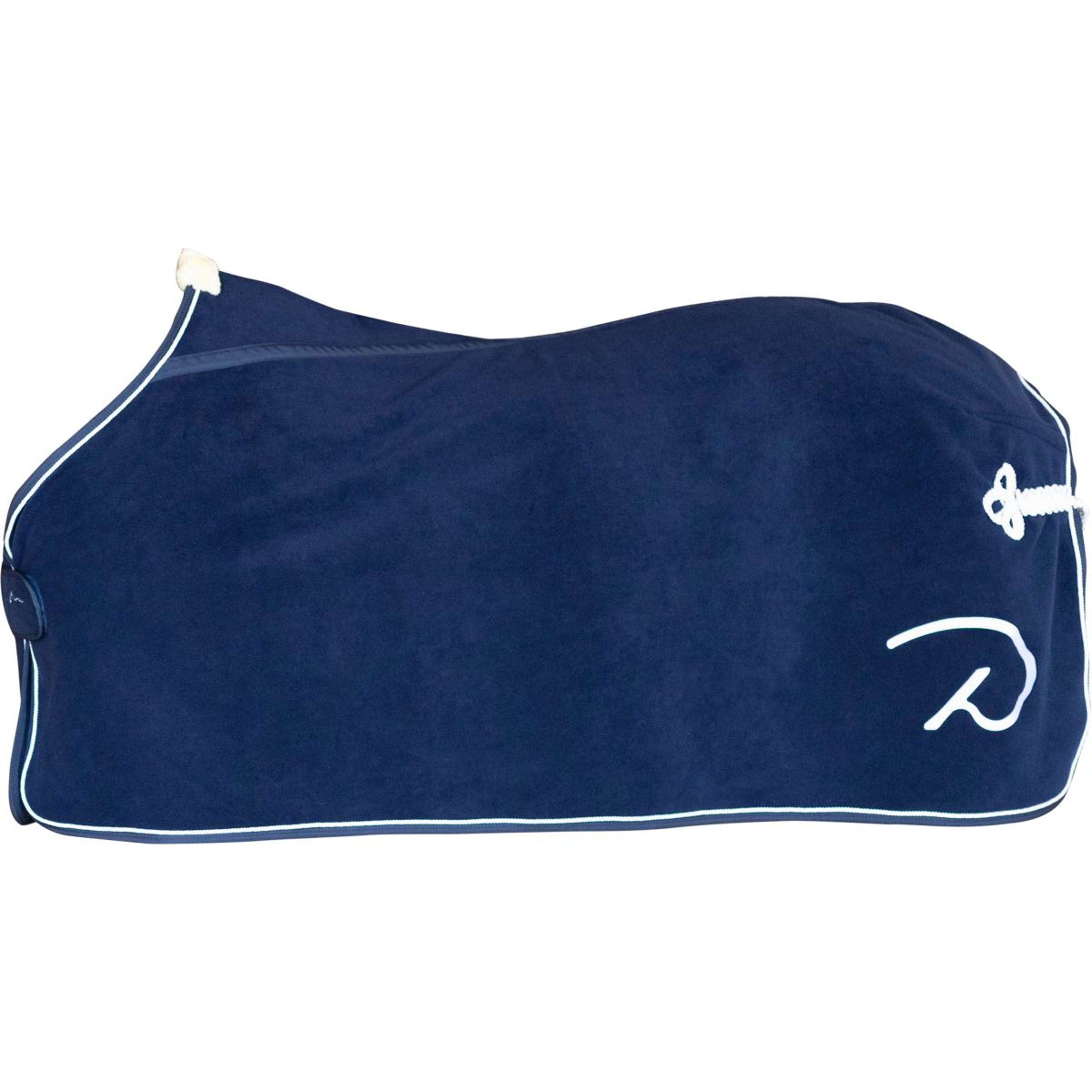 Dyon Fleece Rug Heavy Navy