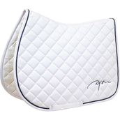 Dyon Saddlepad Diamond Jumping White