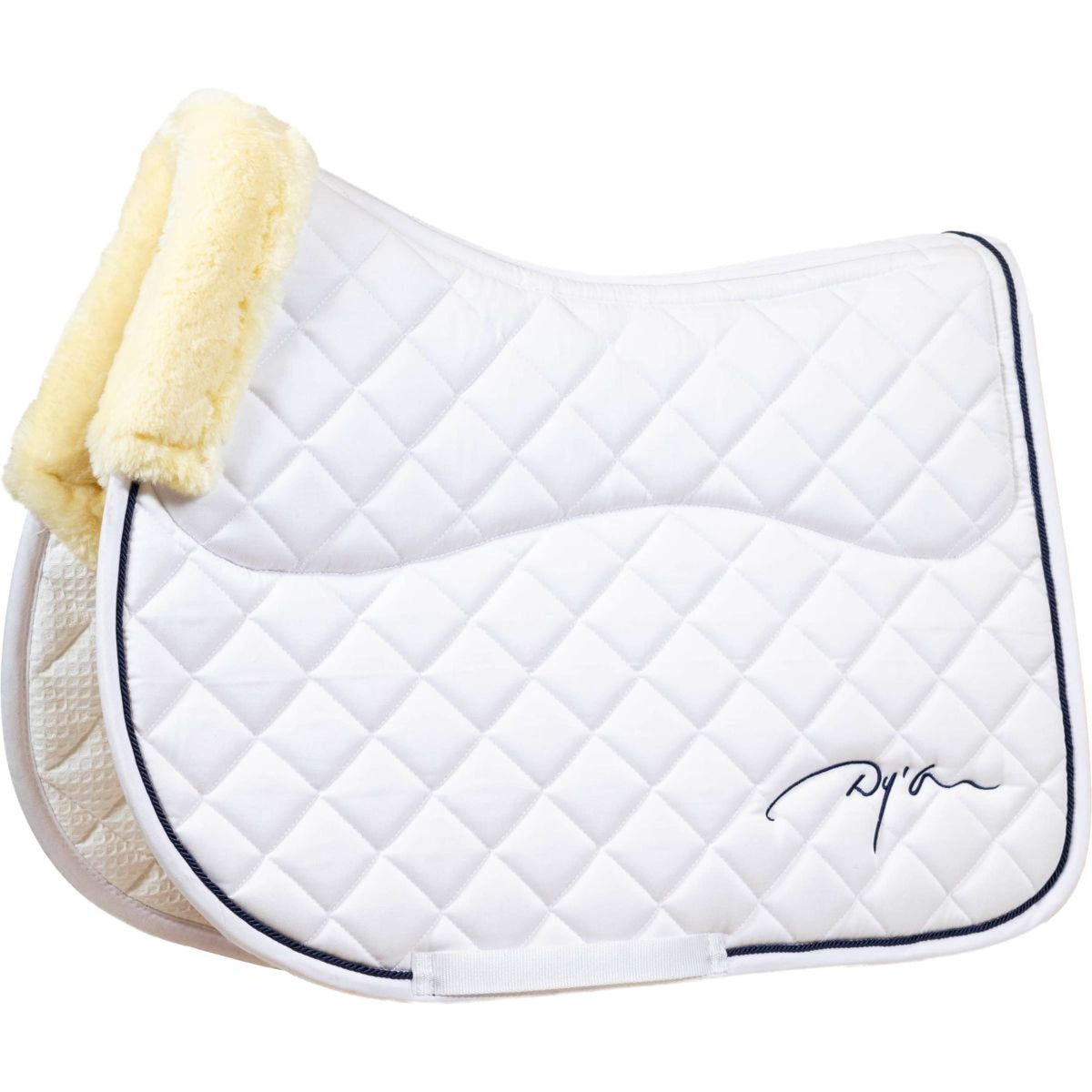 Dyon Saddlepad Skin Friendly Jumping White