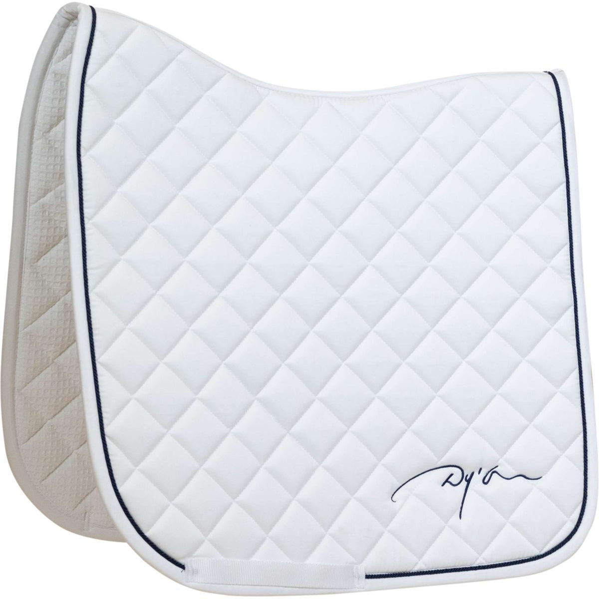 Dyon Saddlepad Diamond Dressage White